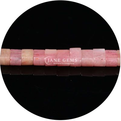 Venta al por mayor de cristal natural de piedras preciosas con facetas de cuentas rectangulares accesorios de cuentas de piedra sueltas espaciadores con facetas para joyas