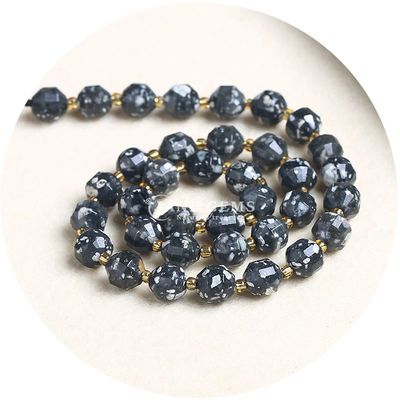 Venta al por mayor de cristal natural de piedra preciosa con forma de oliva con caras con facetas accesorios de cuentas de piedra sueltas espaciador de cuentas de rombo