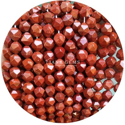 Venta al por mayor de cristal natural de piedras preciosas con facetas de cuentas con facetas de piedra suelta accesorios de cuentas de cuentas de rombo espaciador de cuentas para joyería