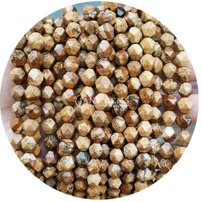 Venta al por mayor de cristal natural de piedras preciosas con facetas de cuentas con facetas de piedra suelta accesorios de cuentas de cuentas de rombo espaciador de cuentas para joyería