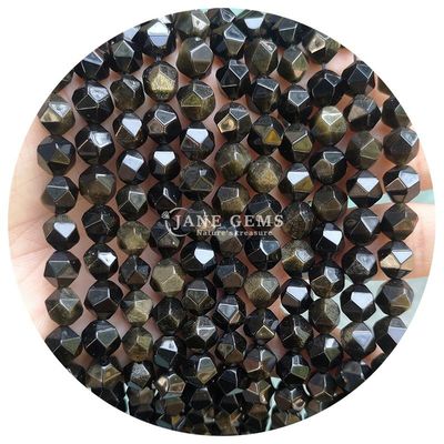 Venta al por mayor de cristal natural de piedras preciosas con facetas de cuentas con facetas de piedra suelta accesorios de cuentas de cuentas de rombo espaciador de cuentas para joyería