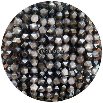 Venta al por mayor de cristal natural de piedras preciosas con facetas de cuentas con facetas de piedra suelta accesorios de cuentas de cuentas de rombo espaciador de cuentas para joyería