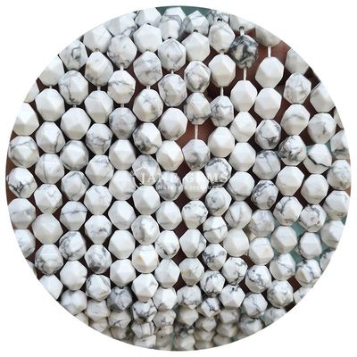 Venta al por mayor de cristal natural de piedras preciosas con facetas de cuentas con facetas de piedra suelta accesorios de cuentas de cuentas de rombo espaciador de cuentas para joyería