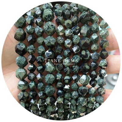 Venta al por mayor de cristal natural de piedras preciosas con facetas de cuentas con facetas de piedra suelta accesorios de cuentas de cuentas de rombo espaciador de cuentas para joyería