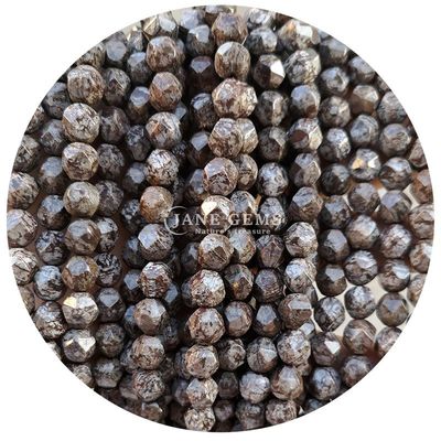 Venta al por mayor de cristal natural de piedras preciosas con facetas de cuentas con facetas de piedra suelta accesorios de cuentas de cuentas de rombo espaciador de cuentas para joyería