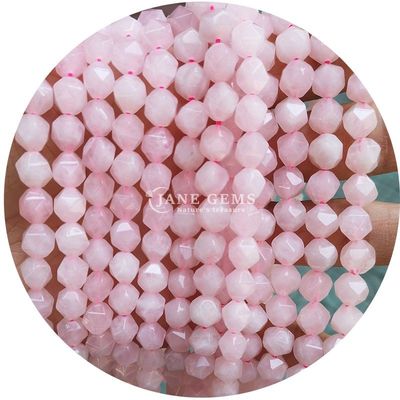 Perlas sueltas de piedras preciosas de facetas genuinas Alta durabilidad para la fabricación de joyas