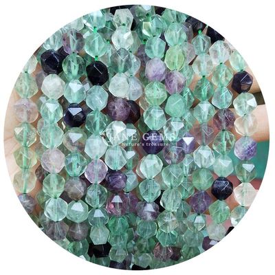 Perlas sueltas de piedras preciosas de facetas genuinas Alta durabilidad para la fabricación de joyas