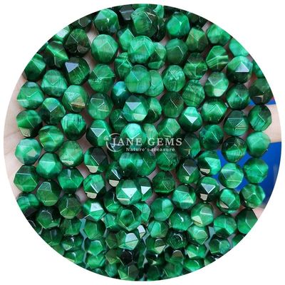 Venta al por mayor de perlas sueltas de piedras preciosas naturales genuinas con facetas de piedra cristalina con facetas sueltas para la fabricación de joyas