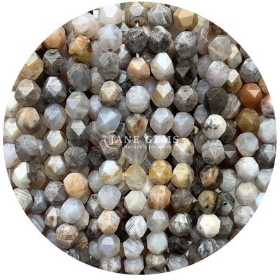 Venta al por mayor de perlas sueltas de piedras preciosas naturales genuinas con facetas de piedra cristalina con facetas sueltas para la fabricación de joyas