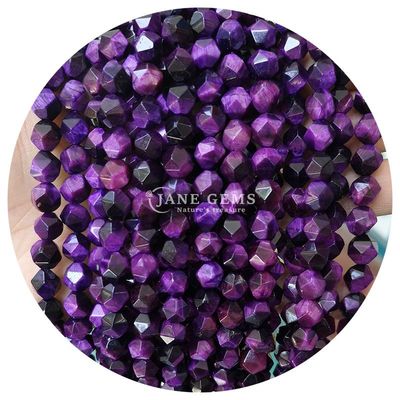 Venta al por mayor de perlas sueltas de piedras preciosas naturales genuinas con facetas de piedra cristalina con facetas sueltas para la fabricación de joyas