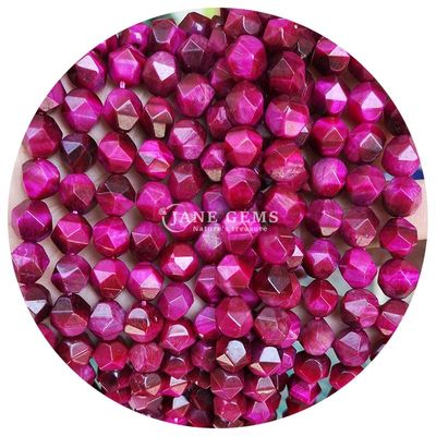 Venta al por mayor de perlas sueltas de piedras preciosas naturales genuinas con facetas de piedra cristalina con facetas sueltas para la fabricación de joyas