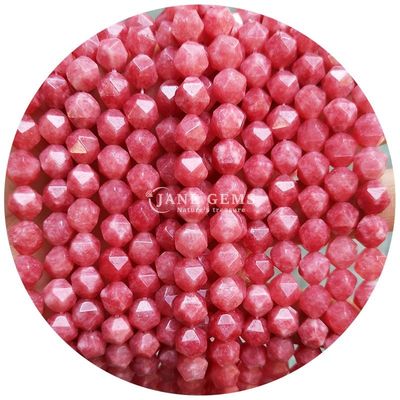 Venta al por mayor de perlas sueltas de piedras preciosas naturales genuinas con facetas de piedra cristalina con facetas sueltas para la fabricación de joyas