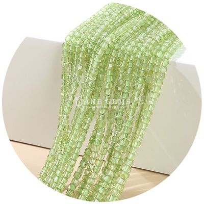 Gratuita Piedra Perlas Sueltas Natural Real Cristal Gemstone Perlas Sueltas Cubo Cuadrado Perlas Sueltas para la Fabricación de Brazaletes