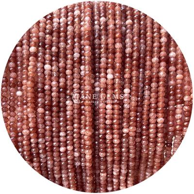 Blanco Negro Calcedonia Gemas Perlas Cristal Natural Faceted Abaco Forma Pequeñas hebras de perlas sueltas para pulseras