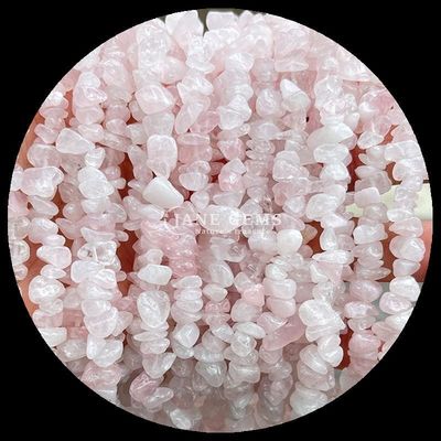 Quarzo claro Ametista gemas de cuentas cristal natural de forma irregular de la astilla de grava de piedra de cuentas sueltas hebras para pulseras