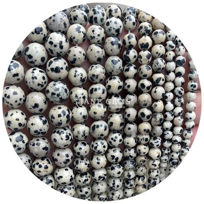 Granel de Piedra Natural Perlas Rondas sueltas de 8 mm Zebra Rosa Perlas Sueltas de Jaspe Turmalina Perlas Redondas Espaciadores para Joyería