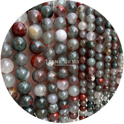 Granel de Piedra Natural Perlas Rondas sueltas de 8 mm Zebra Rosa Perlas Sueltas de Jaspe Turmalina Perlas Redondas Espaciadores para Joyería