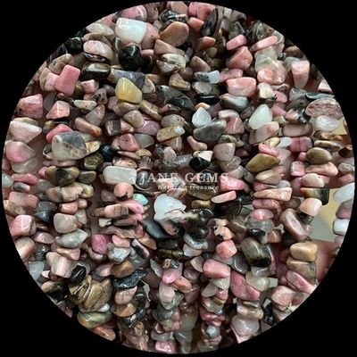 Piedra de piedra flourita de aguamarinas gemas de cuentas de cristal natural de forma irregular de la chispa de grava de la piedra de cuentas sueltas de hebras para pulseras