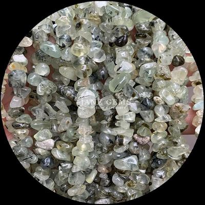 Moganita Amazonita Apatita Gemas Perlas Cristal Natural Forma Irregular Chips de grava Piedra de Perlas Sueltas para Brazaletes