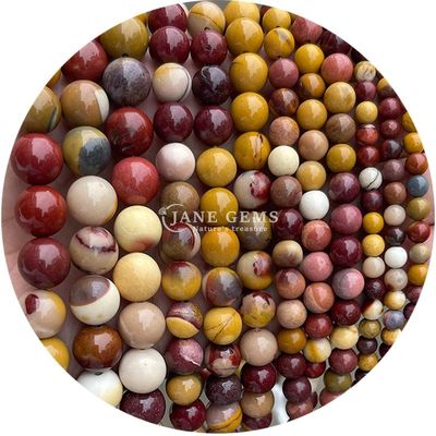 Al por mayor piedra preciosa natural cuentas sueltas redondas de 8 mm de hematita cuentas sueltas de lava piedra redonda de ágata cuentas espaciadores para joyería M