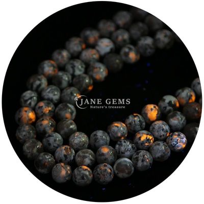 Al por mayor piedra preciosa natural cuentas sueltas redondas de 8 mm de hematita cuentas sueltas de lava piedra redonda de ágata cuentas espaciadores para joyería M