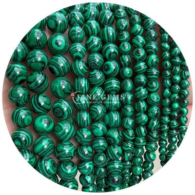 Al por mayor piedra preciosa natural cuentas sueltas redondas de 8 mm de hematita cuentas sueltas de lava piedra redonda de ágata cuentas espaciadores para joyería M