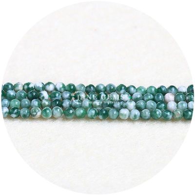 Venta al por mayor de piedras preciosas naturales cuentas sueltas redondas 8 mm multicolores de turmalina cuentas sueltas redondas de ágata cuentas espacios para joyería