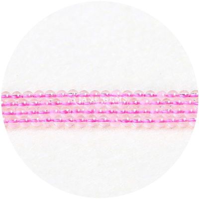 Gratuito Perlas sueltas de piedras preciosas naturales 8 mm Rodolita Perlas sueltas redondas Multicolor Perlas de turmalina Espaciadores para joyas