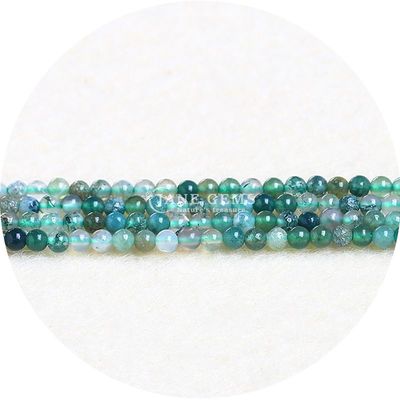 Gratuito Perlas sueltas de piedras preciosas naturales 8 mm Rodolita Perlas sueltas redondas Multicolor Perlas de turmalina Espaciadores para joyas
