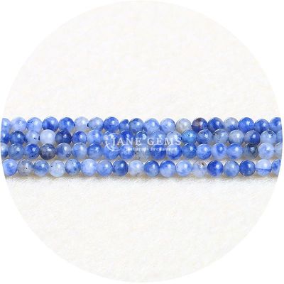 Gratuito Perlas sueltas de piedras preciosas naturales 8 mm Rodolita Perlas sueltas redondas Multicolor Perlas de turmalina Espaciadores para joyas