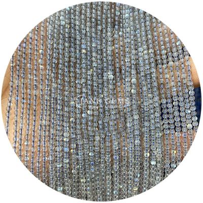 Gratuito Perlas sueltas de piedras preciosas naturales 8 mm Rodolita Perlas sueltas redondas Multicolor Perlas de turmalina Espaciadores para joyas