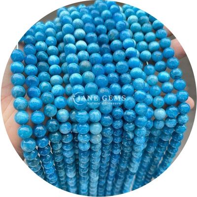 Venta al por mayor Natural 2A Flor de ciruela Turmalina Redonda Perlas sueltas Piedra de luna Florita Piedra de sol Perlas espaciadoras para joyas