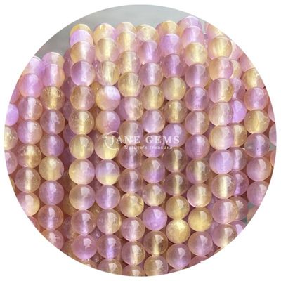 Gratuito Perlas sueltas redondas de piedra preciosa natural Perlas sueltas redondas de yeso azul de 8 mm Perlas sueltas redondas de hematita Perlas espaciadoras para la fabricación de joyas