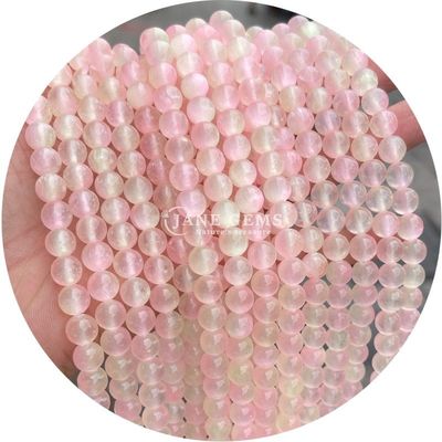 Gratuito Perlas sueltas redondas de piedra preciosa natural Perlas sueltas redondas de yeso azul de 8 mm Perlas sueltas redondas de hematita Perlas espaciadoras para la fabricación de joyas