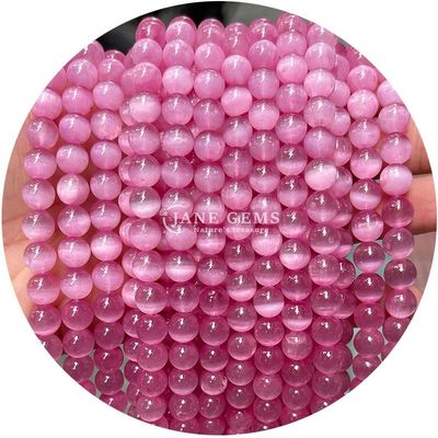 Gratuito Perlas sueltas redondas de piedra preciosa natural Perlas sueltas redondas de yeso azul de 8 mm Perlas sueltas redondas de hematita Perlas espaciadoras para la fabricación de joyas