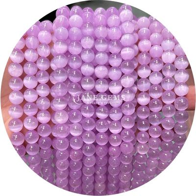Gratuito Perlas sueltas redondas de piedra preciosa natural Perlas sueltas redondas de yeso azul de 8 mm Perlas sueltas redondas de hematita Perlas espaciadoras para la fabricación de joyas