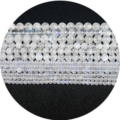 Gratuito Perlas sueltas redondas de piedra preciosa natural Perlas sueltas redondas de yeso azul de 8 mm Perlas sueltas redondas de hematita Perlas espaciadoras para la fabricación de joyas