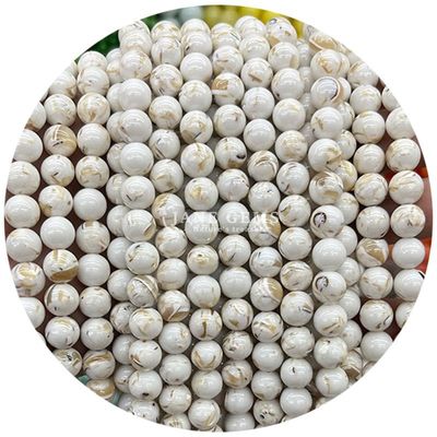 Granel de piedras preciosas naturales Perlas sueltas redondas de 8 mm de colores multicolores de ágata rayada Perlas sueltas redondas de perlas espaciadores para joyas