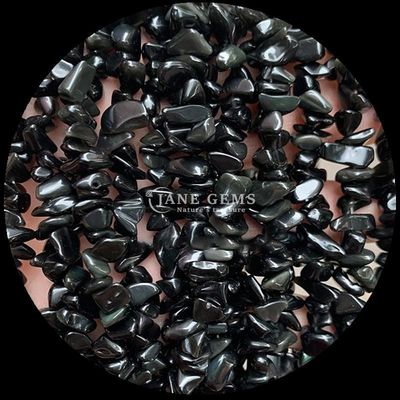 Turmalina Natural Turquesa Perlas Cristal Natural Forma Irregular Chips de grava Piedra de Perlas Sueltas para Brazaletes