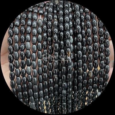 Ojo de tigre amarillo aventurino gemas natural cristal de arroz forma de piedra hilos de cuentas sueltas para pulseras