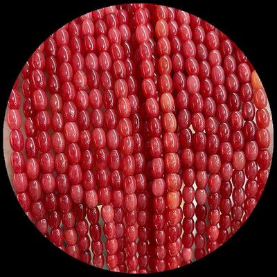 Agata india punto verde limón jade gemas natural cristal de arroz forma de piedra hilos de cuentas sueltas para pulseras
