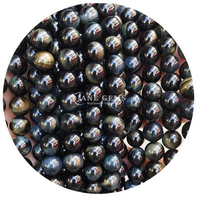 Gratuito Piedra Natural Perlas Rondas Sueltas 8mm Ojo de Tigre Perlas Sueltas Rosa Ojo de Tigre Rojo Perlas Redondas Espaciadores para Joyería