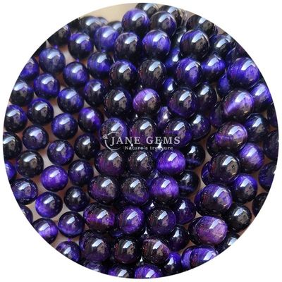 Gratuito Piedra Natural Perlas Rondas Sueltas 8mm Ojo de Tigre Perlas Sueltas Rosa Ojo de Tigre Rojo Perlas Redondas Espaciadores para Joyería