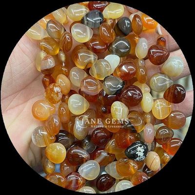 Carnelian Agate Negro Perlas de gema cristal natural de agua gota forma de piedra hilos de perlas sueltas para pulseras