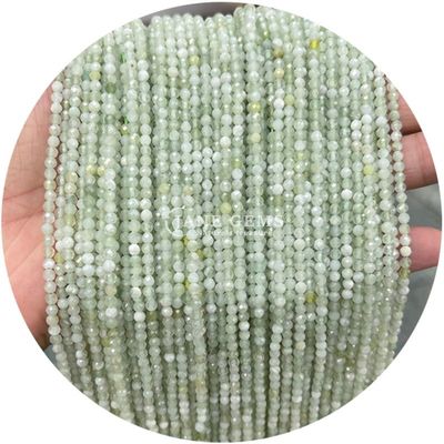 Venta al por mayor de piedras semipreciosas con facetas de perlas con facetas de piedras sueltas con accesorios de perlas de piedra rosa con espaciador de perlas de cuarzo