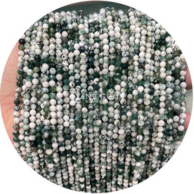 Venta al por mayor de piedras semipreciosas con facetas de perlas con facetas de piedras sueltas con accesorios de perlas de piedra rosa con espaciador de perlas de cuarzo