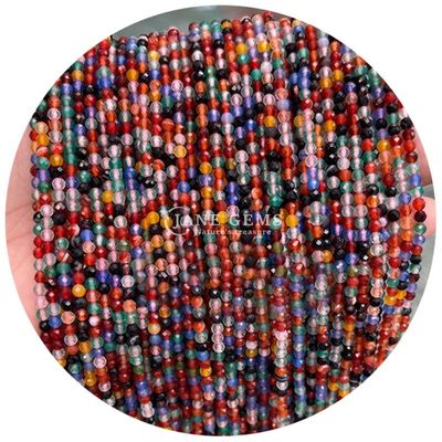 Compras al por mayor de piedras semipreciosas con caras con caras sueltas con caras de amatista con accesorios con caras con espaciador para joyería