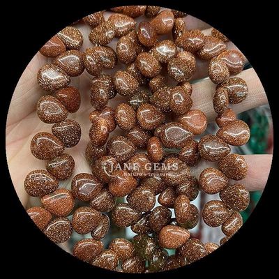 Agate indio Topaz Perlas de gema cristal natural de agua gota forma de piedra hilos de perlas sueltas para pulseras