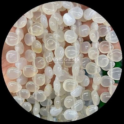 Howlite Crazy Agate Gem Bead Natural Crystal Water Drop Forma de Piedra Cables de Perlas Sueltas para Brazaletes