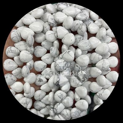 Howlite Crazy Agate Gem Bead Natural Crystal Water Drop Forma de Piedra Cables de Perlas Sueltas para Brazaletes